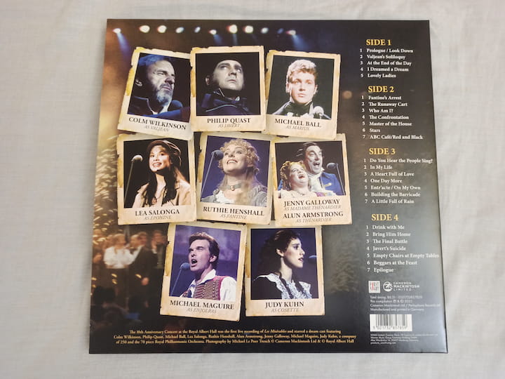 Les Miserables Vinyl 2